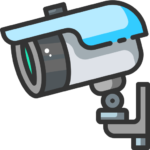 icon of CCTV surveillance