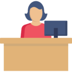 icon for front desk support